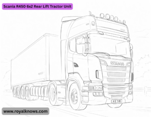 Scania R450 6x2 Rear Lift Tractor Unit