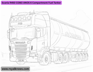 Scania R450 COBO ANOS 6 Compartment Fuel Tanker