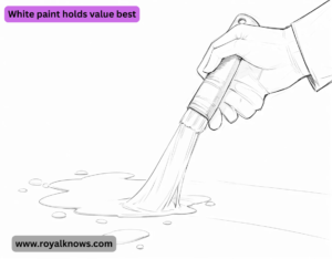 White paint holds value best