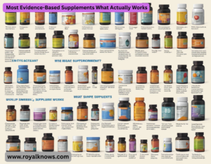 Most Evidence-Based Supplements What Actually Works