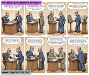 Historical Evolution of Correctors